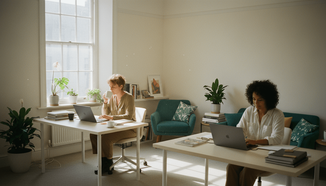 A professional services workplace using Crewkind